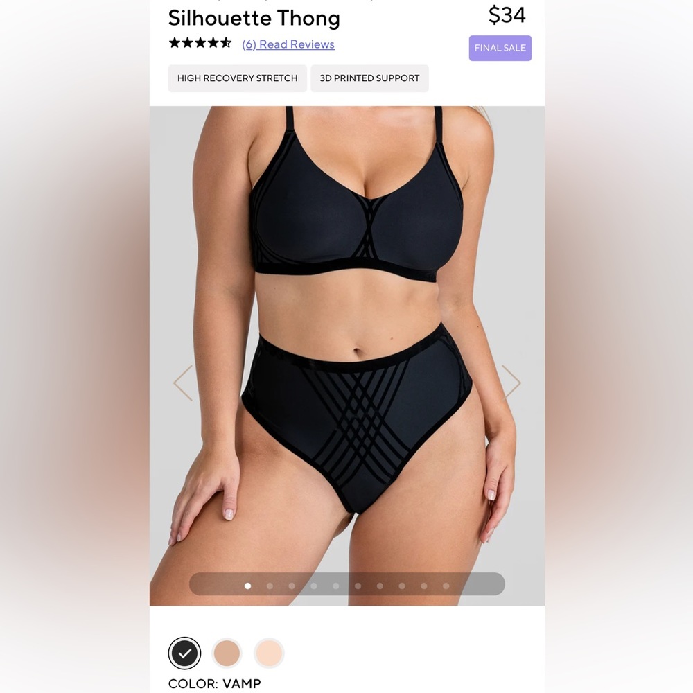 Honeylove Silhouette Thong